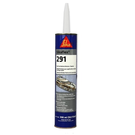 Sikaflex 291 One Component Fast Cure Marine Adhesive & Sealant, 300ml, Black